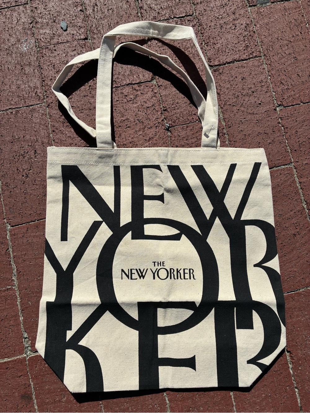 The New Yorker Canvas Tote Bag NWOT